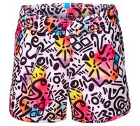 Arena - Girl's Beach Short Printed - Short de bain - 128 - graffiti