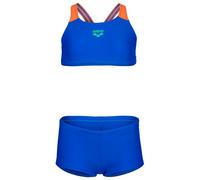 Arena - Girl's Bikini Solid L - Bikini - 164 - neon blue / orange