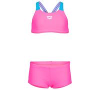 Arena - Girl's Bikini Solid L - Bikini - 164 - shocking pink / turquoise