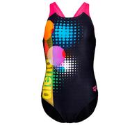 Arena - Girl's Dots Swimsuit Swim Pro Back - Maillot de bain - 140 - black multi / black / shocking pink