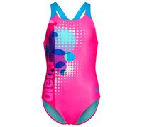 Arena - Girl's Dots Swimsuit Swim Pro Back - Maillot de bain - 140 - shocking pink multi / shocking pink / turquoise