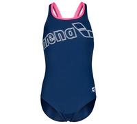Arena - Girl's Logo Swimsuit Swim Pro - Maillot de bain - 128 - navy / shocking pink