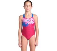 Arena Girl's Splash Point Swimsuit V Bac Freak Rose Blue Chi Taille: 14-15 | Vêtements de Bain Outlet | kids | Bleu