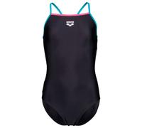 Arena - Girl's Swimsuit Light Drop Solid - Maillot de bain - 116 - black / eyeblush / shocking pink