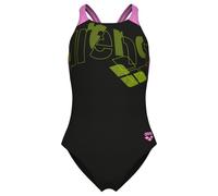Arena - Girl's Tales Swimsuit V Back - Maillot de bain - 164 - black / orchid
