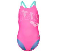 Arena - Girl's Tales Swimsuit V Back - Maillot de bain - 164 - shocking pink / water