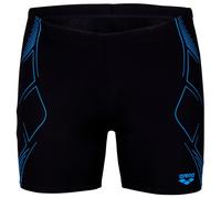 Arena - Graphic Swim Mid Jammer - Short de bain - 6 - black / turquoise
