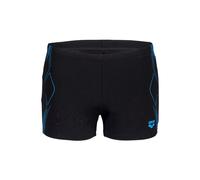 Arena - Graphic Swim Short - Short de bain homme Black-Turquoise - 90