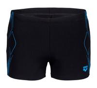 Arena - Graphic Swim Short Stripes - Short de bain - 6 - black / turquoise
