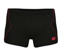 Arena - Graphic Swim Short Stripes - Short de bain - 7 - black / bright coral