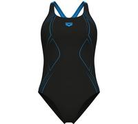Arena - Graphic Swimsuit Swim Pro Backlb - Maillot de bain natation femme Black-Turquoise - 42