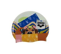 arena HD Bonnet de Bain Unisexe en Silicone pour Adulte, entraînement et Course, 100% Silicone, Infroissable, Apollo