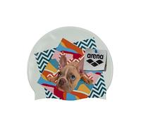 Arena HD Bonnet de Bain Unisexe en Silicone pour Adultes, entraînement et Course, 100% Silicone, Infroissable, Thoreau