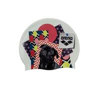 Arena HD Bonnet de Bain Unisexe en Silicone pour Adultes, entraînement et Course, 100% Silicone, Infroissable, Ubie