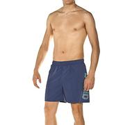 Arena Short de bain Fundamentals Logo Homme – Tissu doux à séchage rapide, slip intégré en maille filet