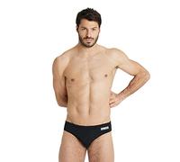 Arena Homme Men's Team Swim Briefs Solid Slip de Bain, Black-White, 52 EU