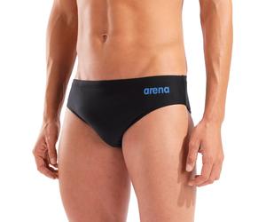 Arena hyperflow men's solid swim briefs black / blue cosmo m - uk34