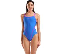 Arena hyperflow women's solid double cross back blue / purple xl -