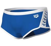 Arena icons swim low waist short solid blue/white l - uk36