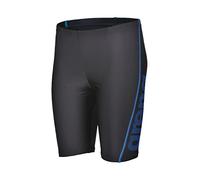 Arena Jammers de Piscine et de Plage pour Garçons Junior Logo R, Séchage Rapide, Tissu Maxfit Eco Résistant au Chlore et au Sel, Protection UV UPF 50+, avec Doublure Frontale