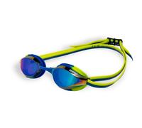 Arena - Kid's Python Mirror - Lunettes de natation - blue / blue / lime