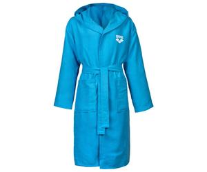 Arena - Kid's Zeal Robe - Peignoir de bain - 128 - turquoise / white