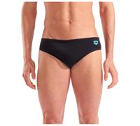 Arena - Kikko Graphic Swim Briefs - Short de bain - 7 - black / turquoise