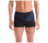 Arena - Kikko Graphic Swim Short - Short de bain - 8 - black / turquoise