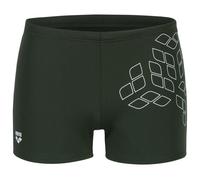 Arena - Kikko Graphic Swim Short - Short de bain - 8 - dark sage / white
