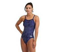 ARENA Kikko Maillot de Bain, Bleu Marine/Bleu Marine, 36 Femme