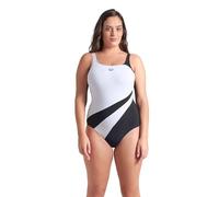 arena Liliana U Back Maillot de Bain une Pièce Bonnet B pour Femme, Maillot de Bain avec Technologie Power Mesh, Tissu Sensitive Fabrics Résistants au Chlore, Bonnets Amovibles et Bretelles Ajustables