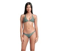 arena Losange Bikini Triangulaire Femme, Maillot de Bain pour la Plage et la Piscine en Tissu Élastique Recyclé à Séchage Rapide avec Bonnets Amovibles, Haut et Bas à Lacets