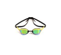 Lunettes de natation Arena Cobra Ultra Swipe jaune avec verres à effet miroir vert