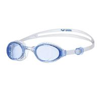 Arena Lunettes de natation Air Soft blanches avec verres bleus