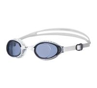 Arena Lunettes de natation Air Soft blanc avec verres fumés gris