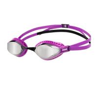 Arena Lunettes de natation anti-buée pour adulte unisexe avec technologie spéciale Air Seals Verres miroir Argenté/violet/noir, 003151-108-NS