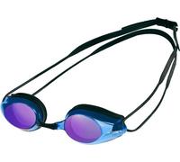 Arena - Lunettes de natation "Tracks" miroir pour homme/femme unisexe CS1475 (taille unique) (Noir/Bleu/Multicolore)