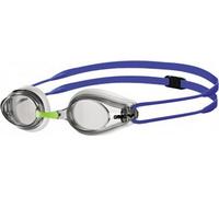 Arena - Lunettes de natation transparentes "Tracks" pour hommes/femmes unisexe CS519 (Taille unique) (Blanc/Transparent/Bleu)