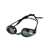Arena - Lunettes de natation transparentes "Tracks" pour hommes/femmes unisexe CS519 (taille unique) (Gris fumé/Noir)