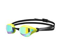 Lunettes de natation arena cobra core swipe mirror jaune noir