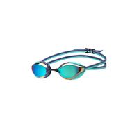 Arena Lunettes de natation unisexes pour adultes Python Racing pour hommes et femmes, lunettes de natation de compétition, verres miroir anti-buée, confort maximal, double sangle, petite taille,