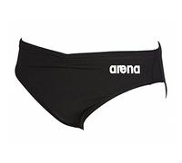 arena m Solid Brief Maillot de Bain Homme Black/White FR : 3XL (Taille Fabricant : 105)