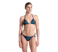 Arena Maillot de Bain 2 pièces Triangle Water Print String pour Femmes