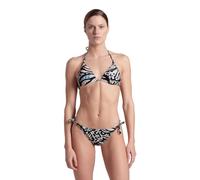 Arena Maillot de Bain 2 pièces Triangle Water Print String pour Femmes
