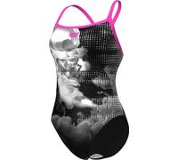 Arena Maillot de bain Airbrush Challenge Back Choquant Rose-Noir