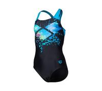 ARENA Maillot de Bain avec Doublure Avant Feel Multi Pixels Swim Pro Back pour Filles