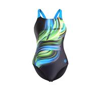 Arena - Women's Bloom Swimsuit Swim Pro Back LB - Maillot de bain - 36 - multi black / black / blue china