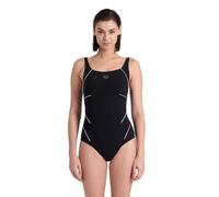 Arena Femme W Jewel One Piece R Une-pièce, Black-White, 44 EU
