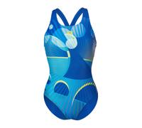 ARENA Maillot de bain 'DEPTH V BACK' bleu / aqua, Taille L