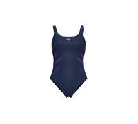 ARENA Maillot de bain gainant Milena pour femmes bleu marine | 48